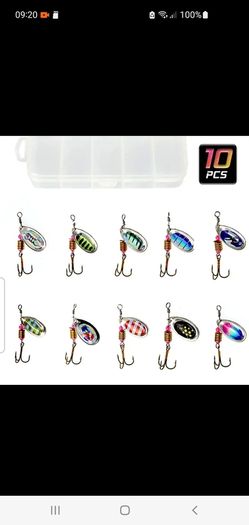 10 Spinners. 3.5gm
