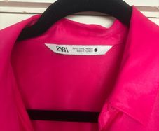 pink satin blouse