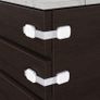 8 Adjustable Child Safety Cupboard Locks (8 or 12 Pack) Baby Proof Cabinets & Drawers - Easy Install, No Tools Needed Image 5