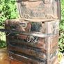Vintage Military Flare and Smoke Distress Signal Box Ammo Box H-9,5" 11" x 5" Image 6