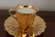 Vintage Coffee Cup and Saucer Candle