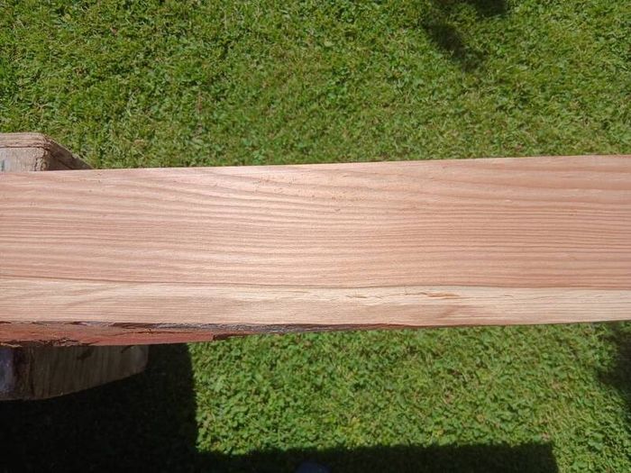 Wood beam.