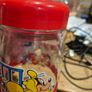 Vintage French Disney baby character glass canisters/jars x 2 Image 6