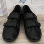 Ecco ladies velcro casual black leather comfort shoes UK7.. EUR 40 Image 5