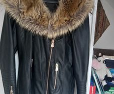 Beautiful leatherette jacket.  Ex  Wallis