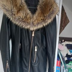 Beautiful leatherette jacket.  Ex  Wallis