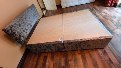bed with mattress double