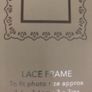 John Rocha Designer 'Lace' Photo Frame - BNIB Image 4