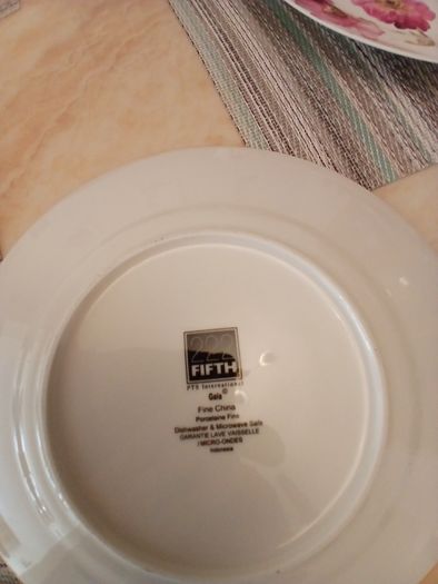 222 Fifth Fine Bone China Floral Dinner Set + Matching Mugs & Accessories