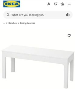 Ikea ekdalen kitchen bench