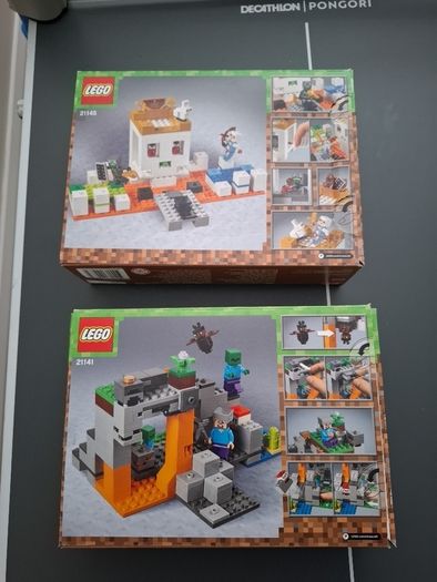 lego minecraft set x2