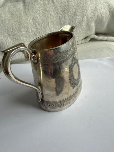 Vintage Walker & Hall Sheffield Silver-Plated 3-Piece Tea Set (Model 1659)