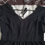 SHEIN Black Open Back Dress UK Size 8 Image 10