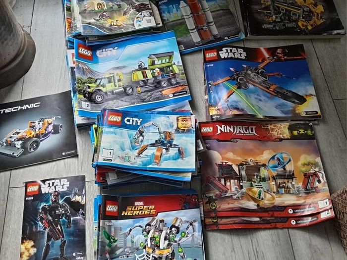 lego instructions books