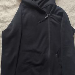 Nike Tech Fleece Asymmetric Hooded Cape  Black Size M