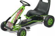Pedal Go Kart with Adjustable Seat Green