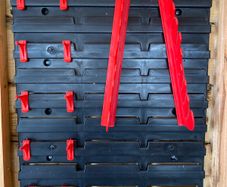 Plastic Wall Shed/Garage Tool or Wire Organiser