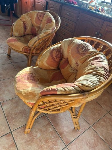 bamboo chairs