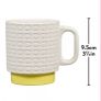Orla Kiely Ceramic " Tea for One" Stacking Teapot and Mug Set - Pressed Flower Image 6