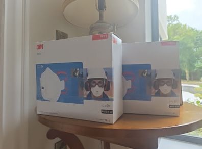 3M Aura 9332+ Particulate Respirator Face Masks