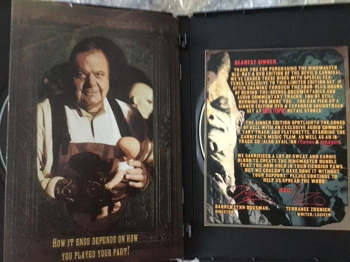 The Devils Carnival Blu Ray Limited Edition 6412/6660