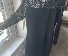 Black Lace Dress - UK10