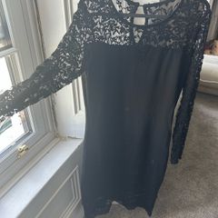 Black Lace Dress - UK10