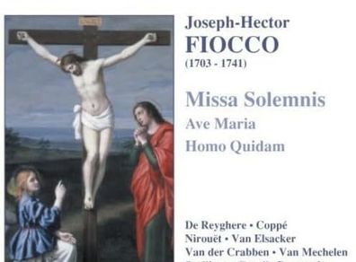 Fiocco. Missa Solemnis. CD. Free Postage!