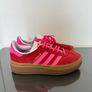 Adidas Gazelle Bold Platform Red and Pink Image 3