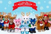 Build-A-Bear Workshop Special Christmas Edition Reindeers x3