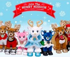 Build-A-Bear Workshop Special Christmas Edition Reindeers x3