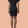 Elegant Black Mini Dress UK 14 Image 3