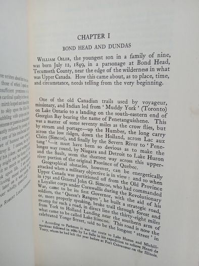 The Life of Sir William Osler by Harvey Cushing (PT244)