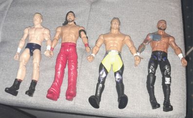 WWE Action Figures: Tyler Bate, Shinsuke Nakamura, Ricochet, Kid Kash
