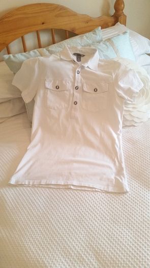 Men's H&M White Tshirt - Size S