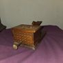 1950's Hand Carved Wooden Bird Cigarette Dispenser Image 6