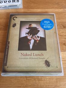 Criterion Collection Blu Ray. Naked Lunch