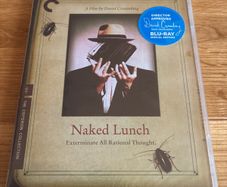 Criterion Collection Blu Ray. Naked Lunch