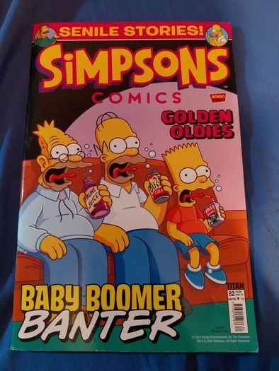 Simpsons comic
