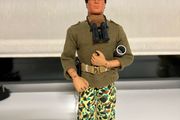 vintage action man talking commander