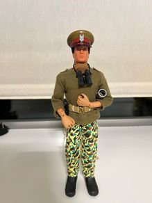 vintage action man talking commander