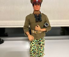 vintage action man talking commander