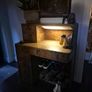 Vintage bureau with light Image 2
