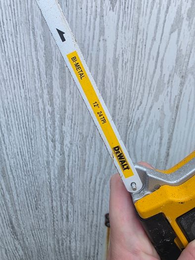 Dewalt DWHT20547 hack saw Great condition