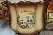 Old Ceramic Indoor Planter Jardiniere or Cachepot, Postage Available or Collection,