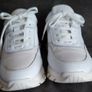 Liviana Conti leather and fabric trainers Image 3