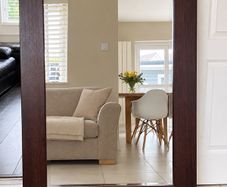 mirror solid wood frame