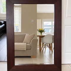 mirror solid wood frame