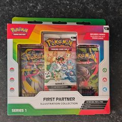FREE Tracked Shipping. Pokemon First Partners Illustration Collection Series 1