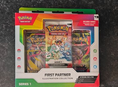 FREE Tracked Shipping. Pokemon First Partners Illustration Collection Series 1